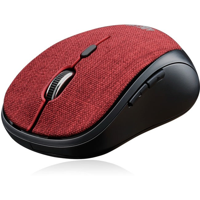 iMouse S80R - Wireless Fabric Optical Mini Mouse (Red)