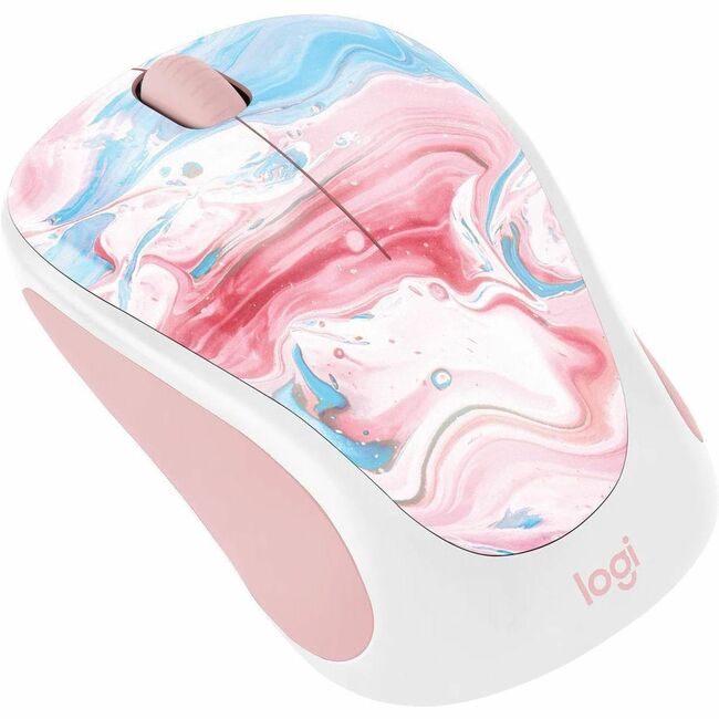 LOGITECH DESIGN COLLECTION WIRELESS MOUSE - COTTON CANDY