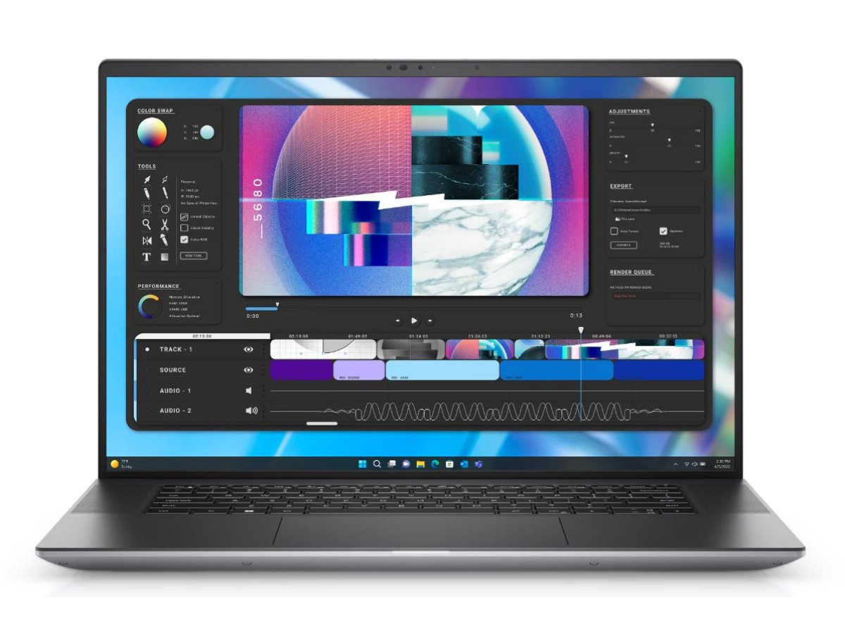 DELL MOBILE PRECISION 5680 CORE I7 13800H 32GB 2DIMMS 1TB SS NVIDIA A3500 FHD NT WLS W11 6C 100WH 16IN 12 29 1899