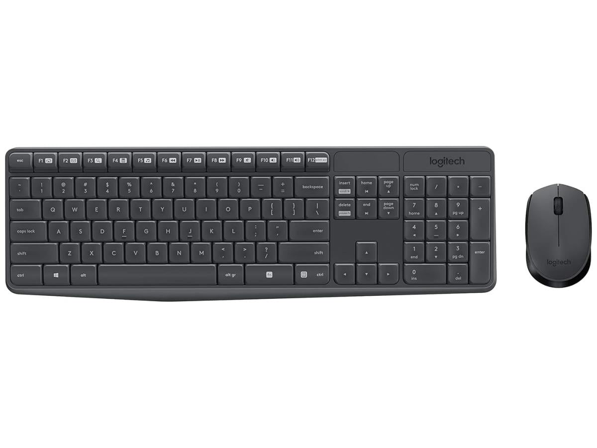 Logitech MK235 Keyboard & Mouse (Keyboard English Layout only)