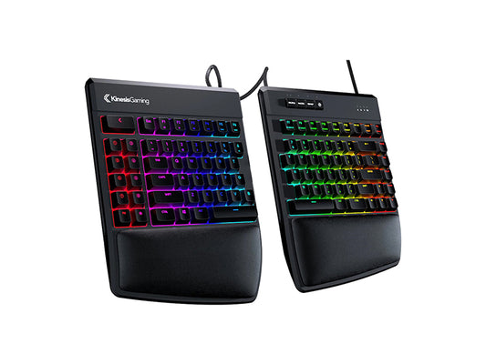 FREESTYLE EDGE RGB SPLIT-ADJUSTABLE MECHANICAL KEYBOARD FOR PC LINEAR QUIET RED