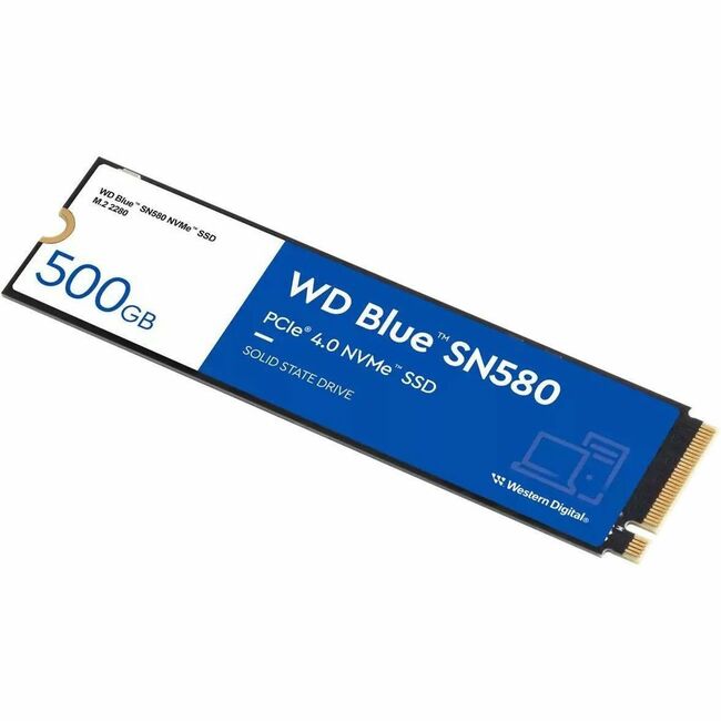 WESTERN DIGITAL BLUE SN580 NVME SSD 500GB.